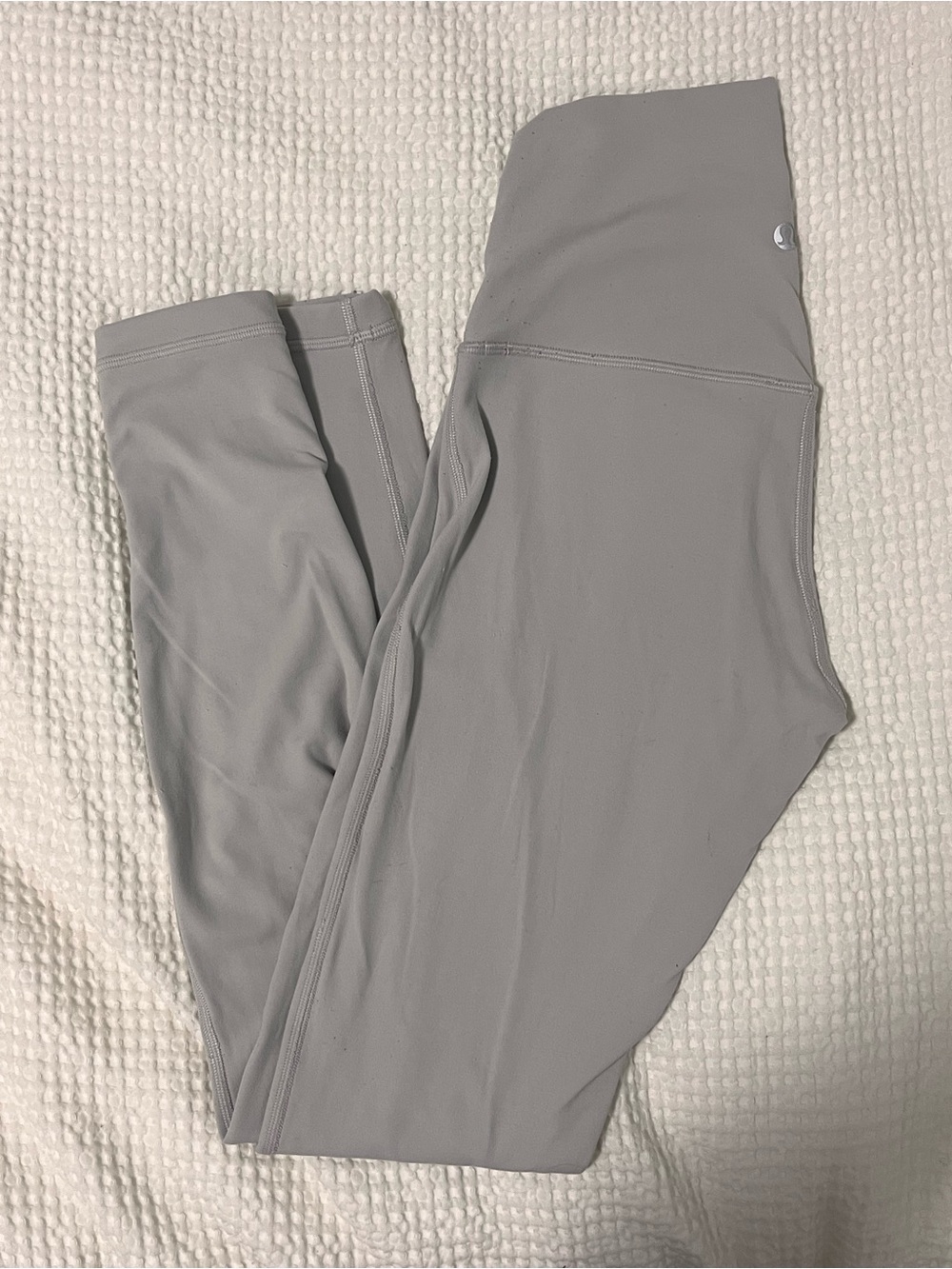 Size 4 Lulu Align High Rise Leggings 28” inseam in Chrome